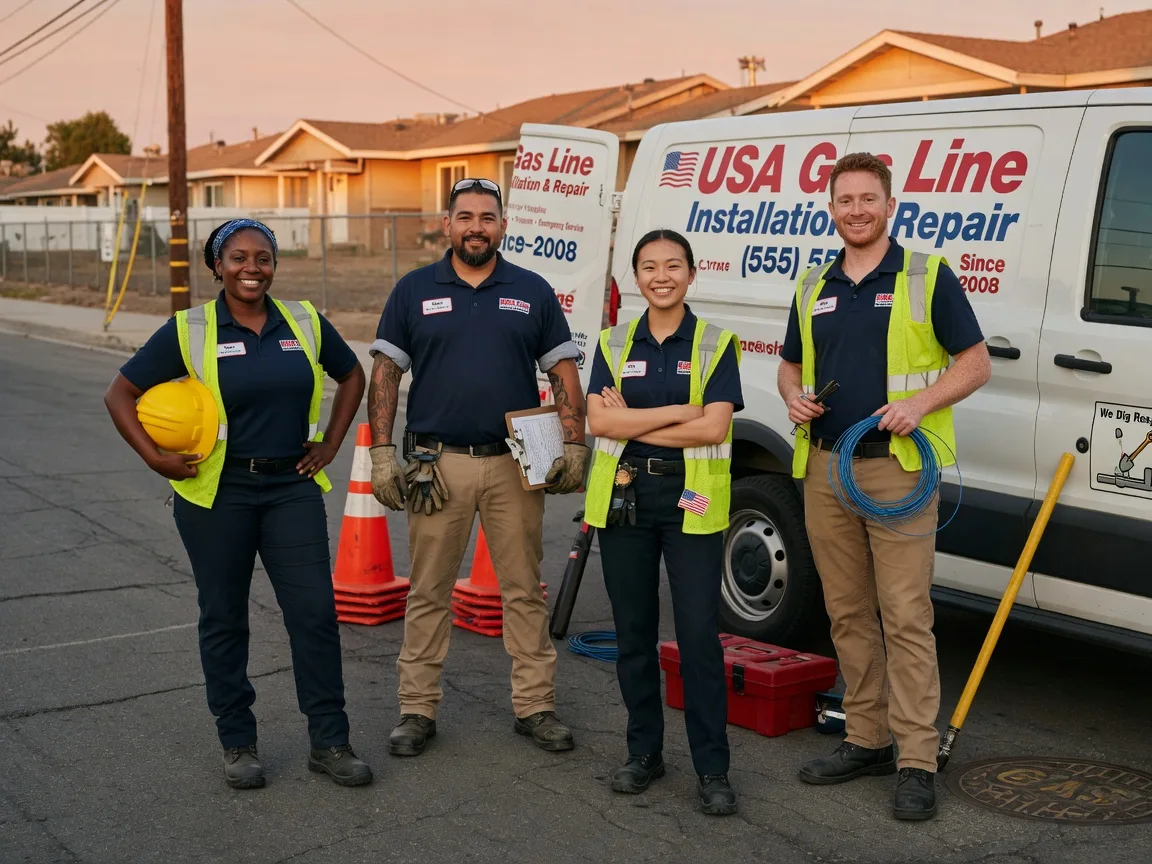 Gas Line Installation company in Fairbank, IA